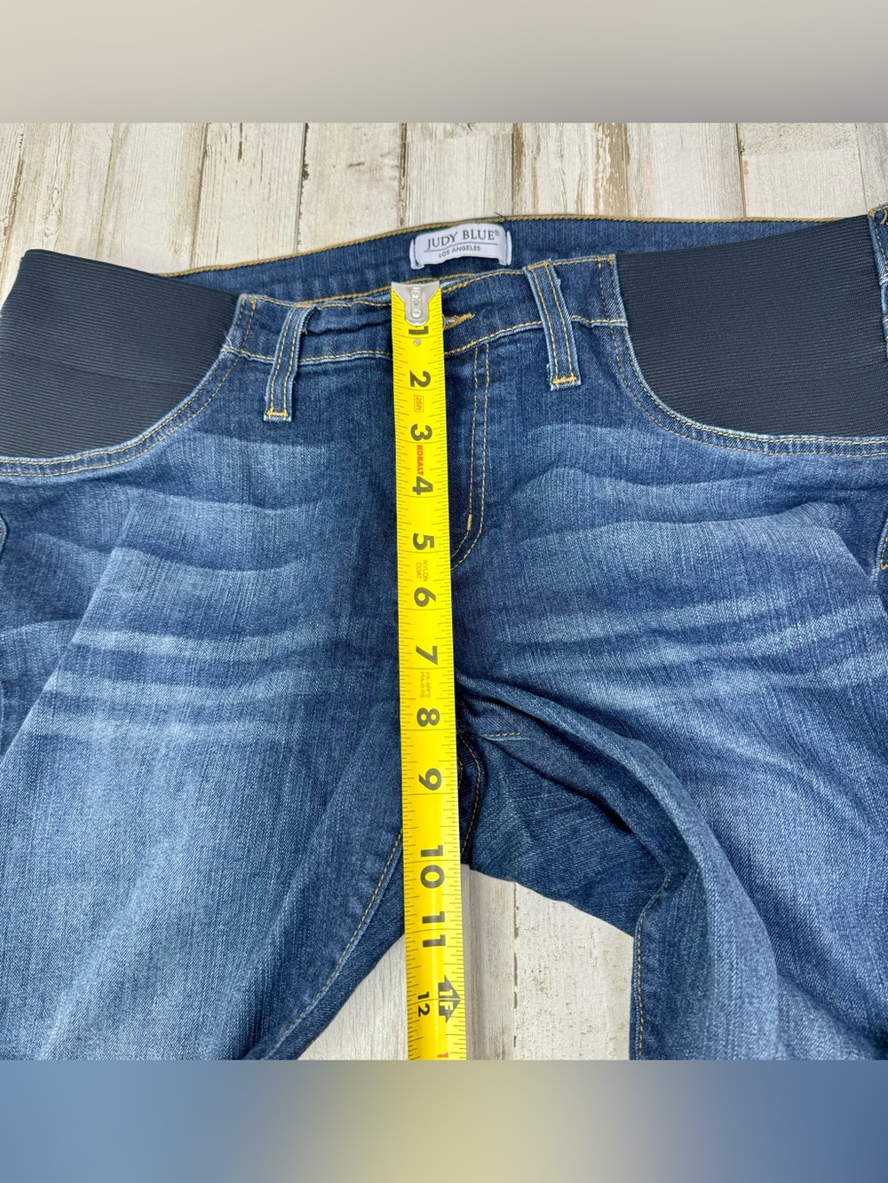 Judy Blue Jeans Womens 15/32 Blue High Rise Skinny Fit Stretchy Waist - Picture 7 of 12